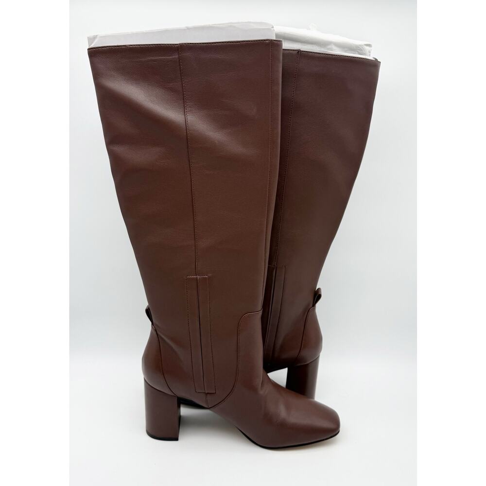 Cole Haan Womens Chrystie Knee High Boot US 8.5 EU 39 Brown Leather NWOB - Picture 3 of 10